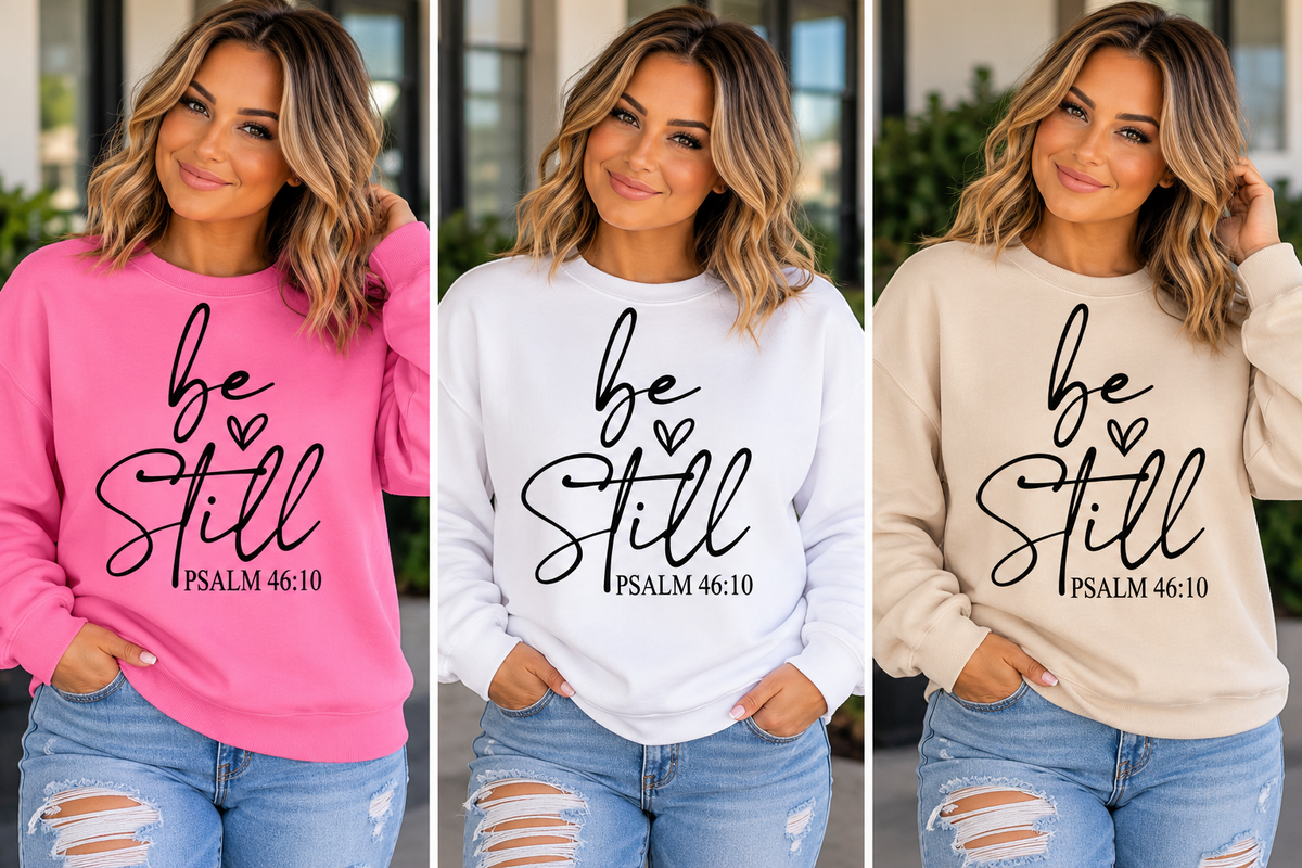 Be Still Crewneck